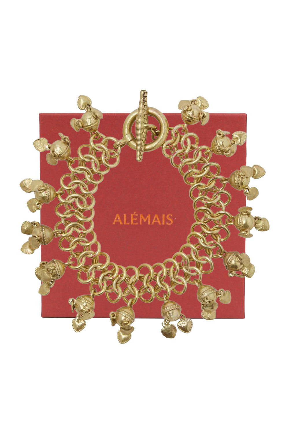 Load image into Gallery viewer, Le Jardin Heart Ball Chain Bracelet
