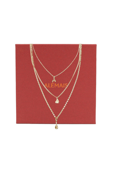 Le Jardin Multi Charm Necklace