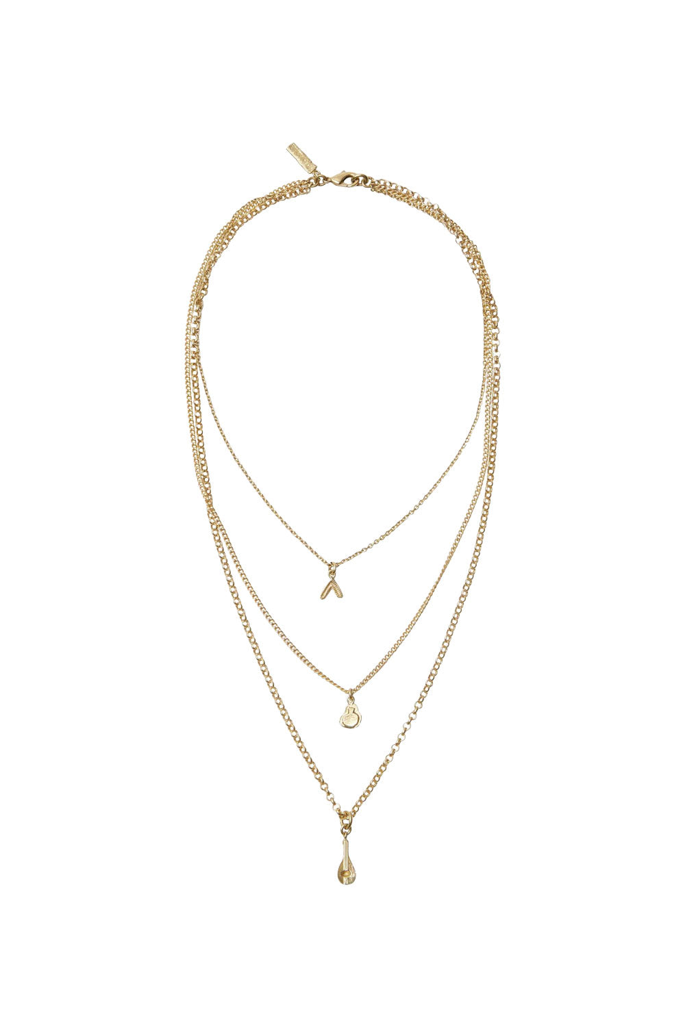 Load image into Gallery viewer, Le Jardin Multi Charm Necklace
