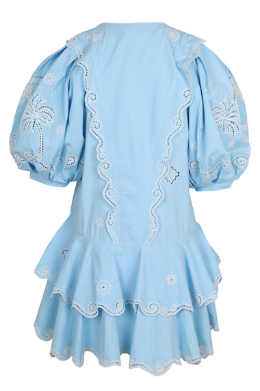 Maizy Embroidered Mini Dress