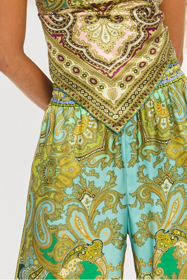 Clemenza Silk Pant