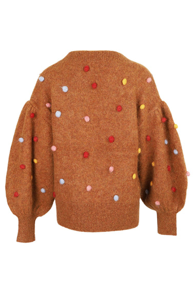 Elia Tobacco Balloon Sweater