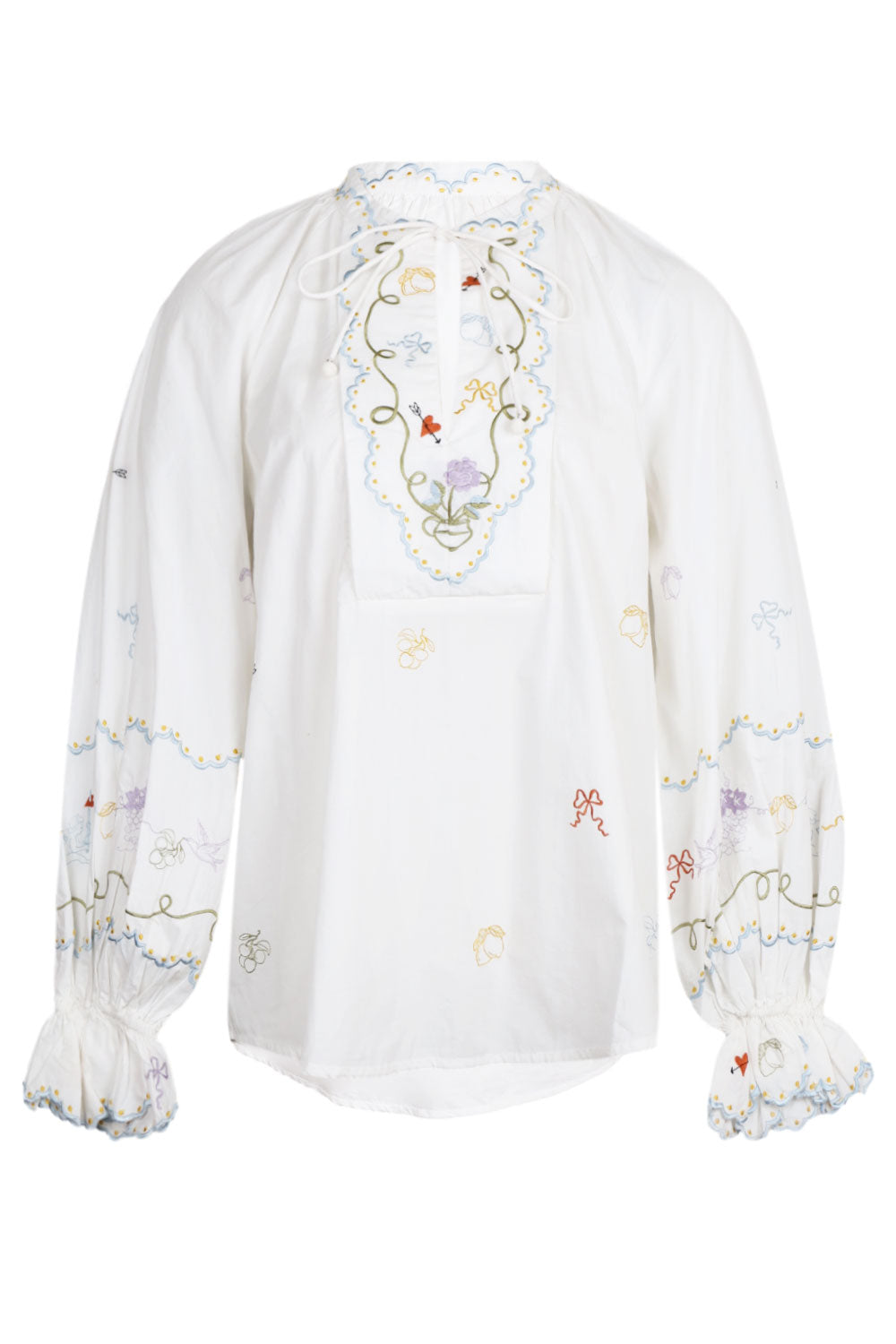 Load image into Gallery viewer, Giulia Embroidered Blouse
