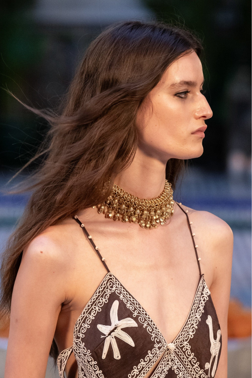 Load image into Gallery viewer, Le Jardin Heart Tassel Necklace
