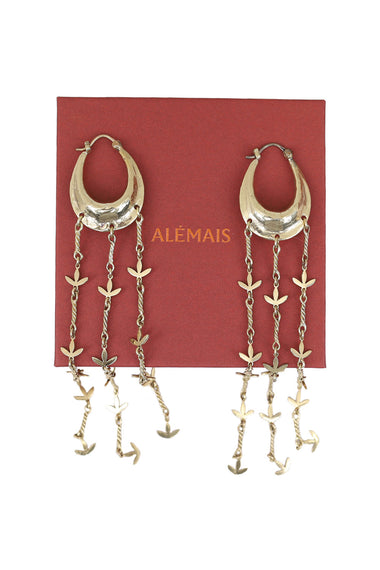 Le Jardin Long Chain Drop Earrings