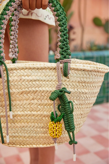 Macrame Midi Basket