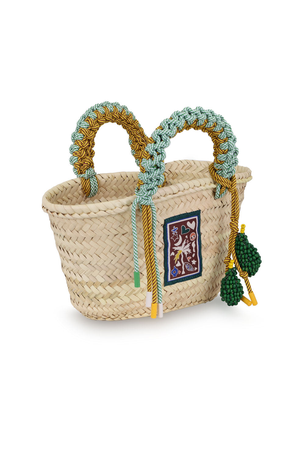 Load image into Gallery viewer, Macrame Mini Basket
