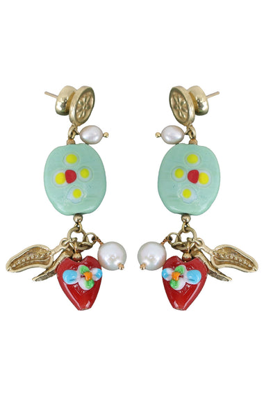Tesori Beads and Charm Earrings