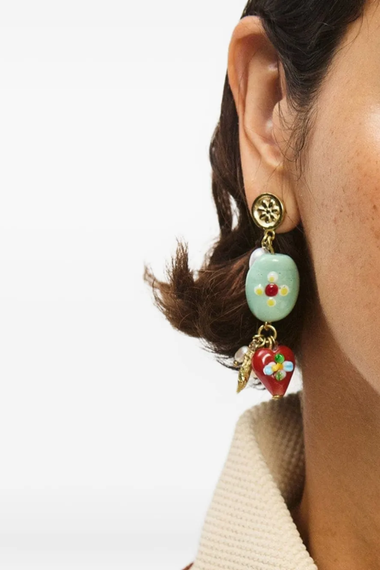 Tesori Beads and Charm Earrings
