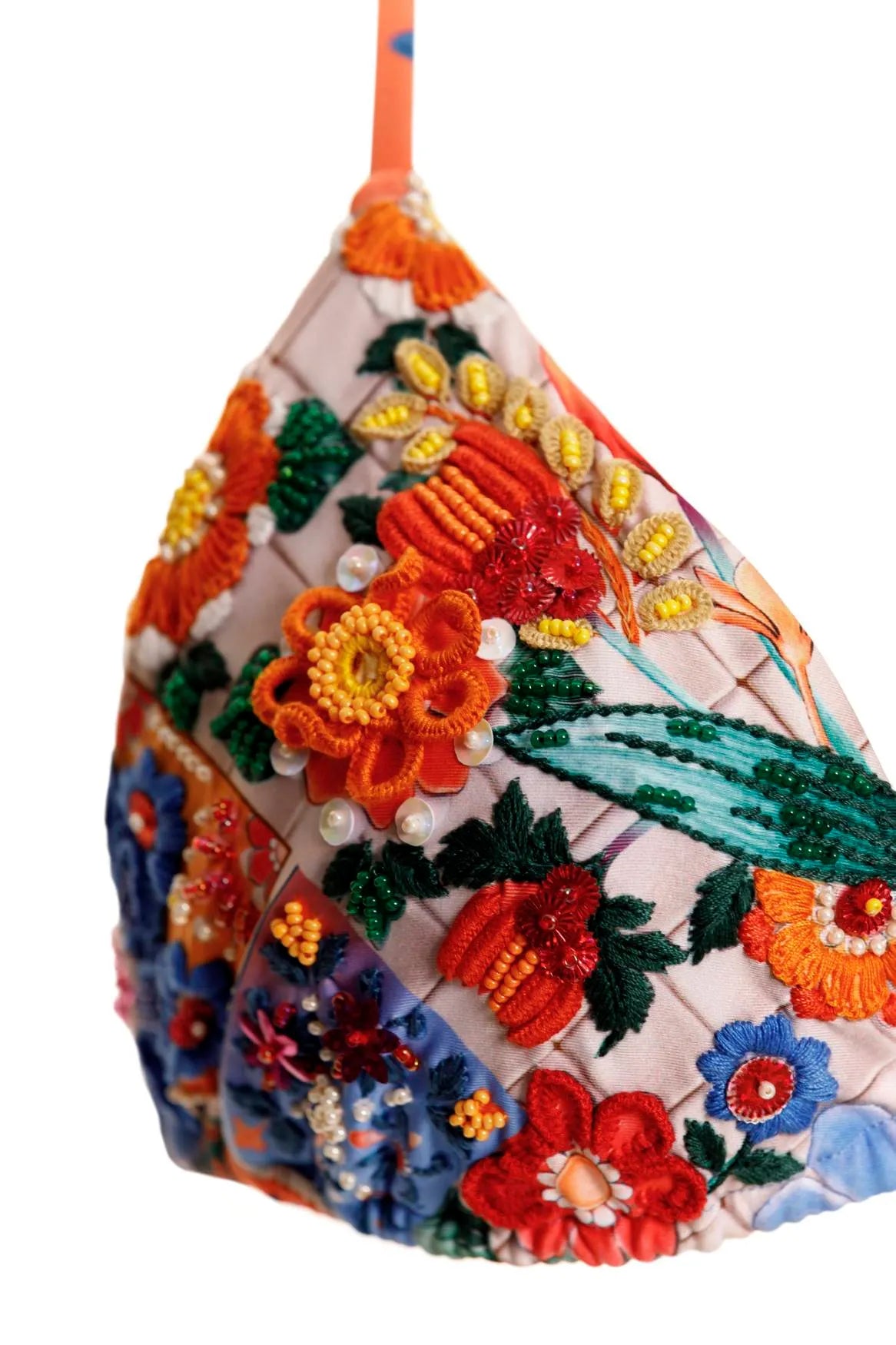 Load image into Gallery viewer, Tile Lolita Bikini Top - Bikini Top
