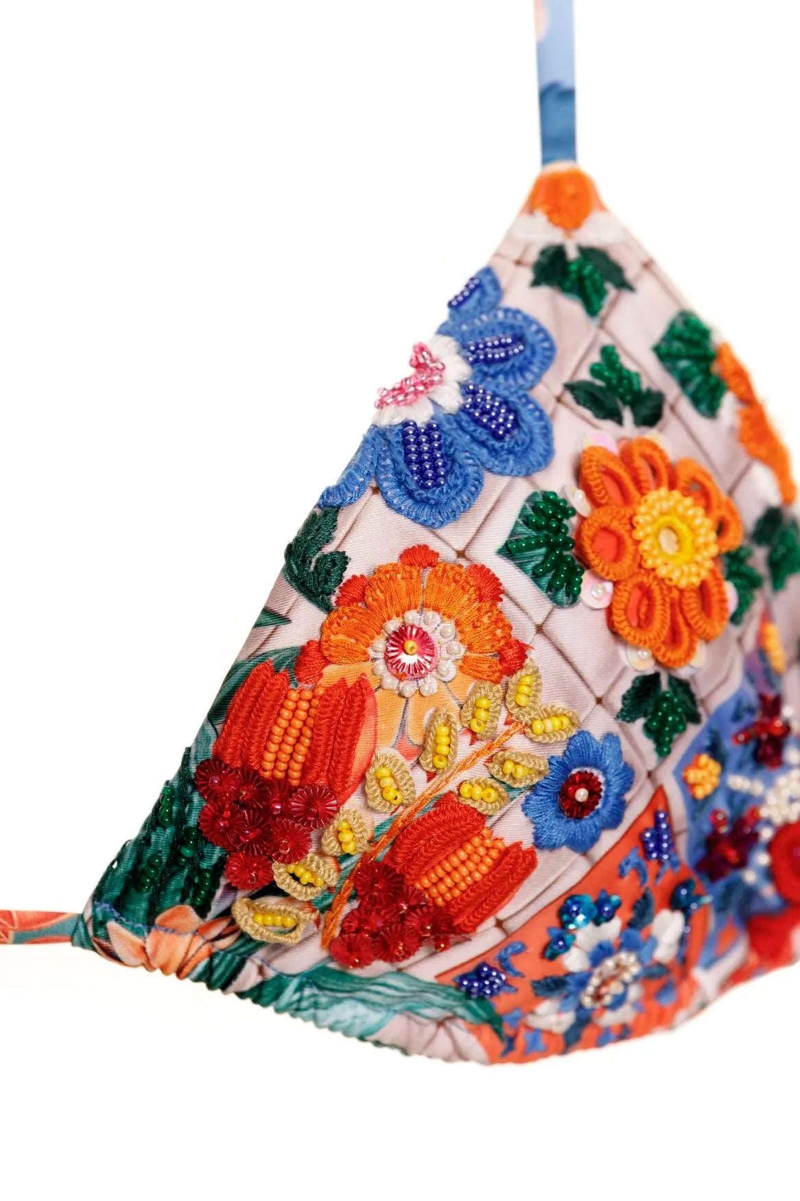 Load image into Gallery viewer, Tile Lolita Bikini Top - Bikini Top
