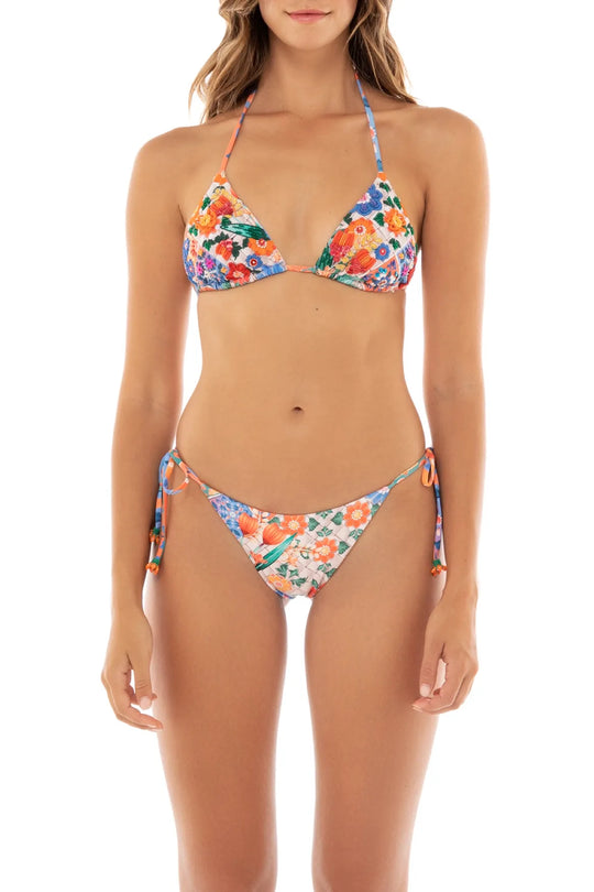 Load image into Gallery viewer, Tile Lolita Bikini Top - Bikini Top
