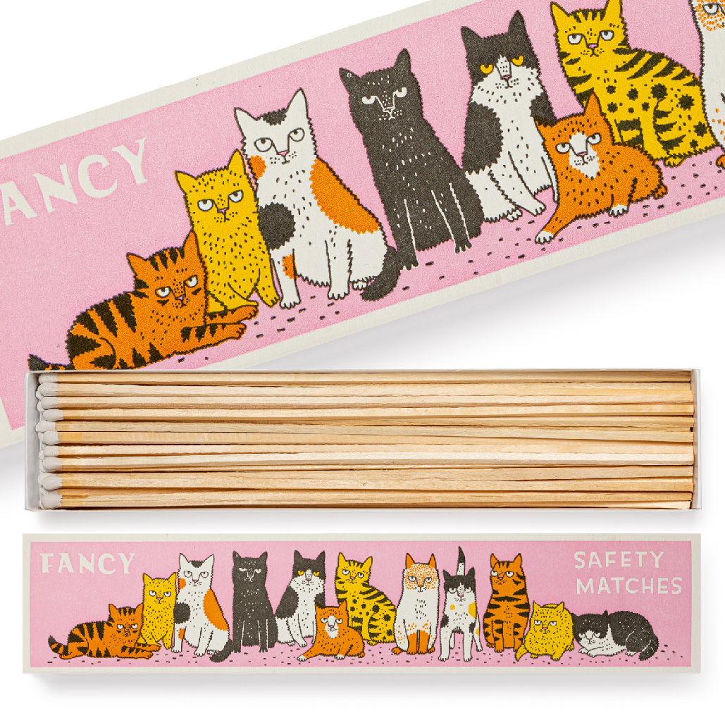Fancy Cat Safety Long Matches