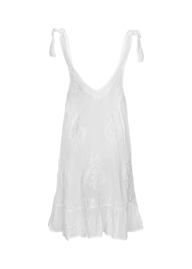 Aruba Kids Dress White - Girls Dress