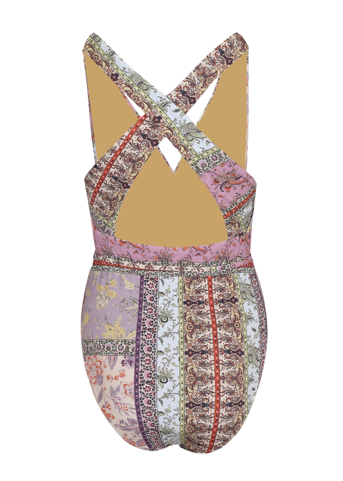 Load image into Gallery viewer, Belted Plunge One Piece Sontousa
