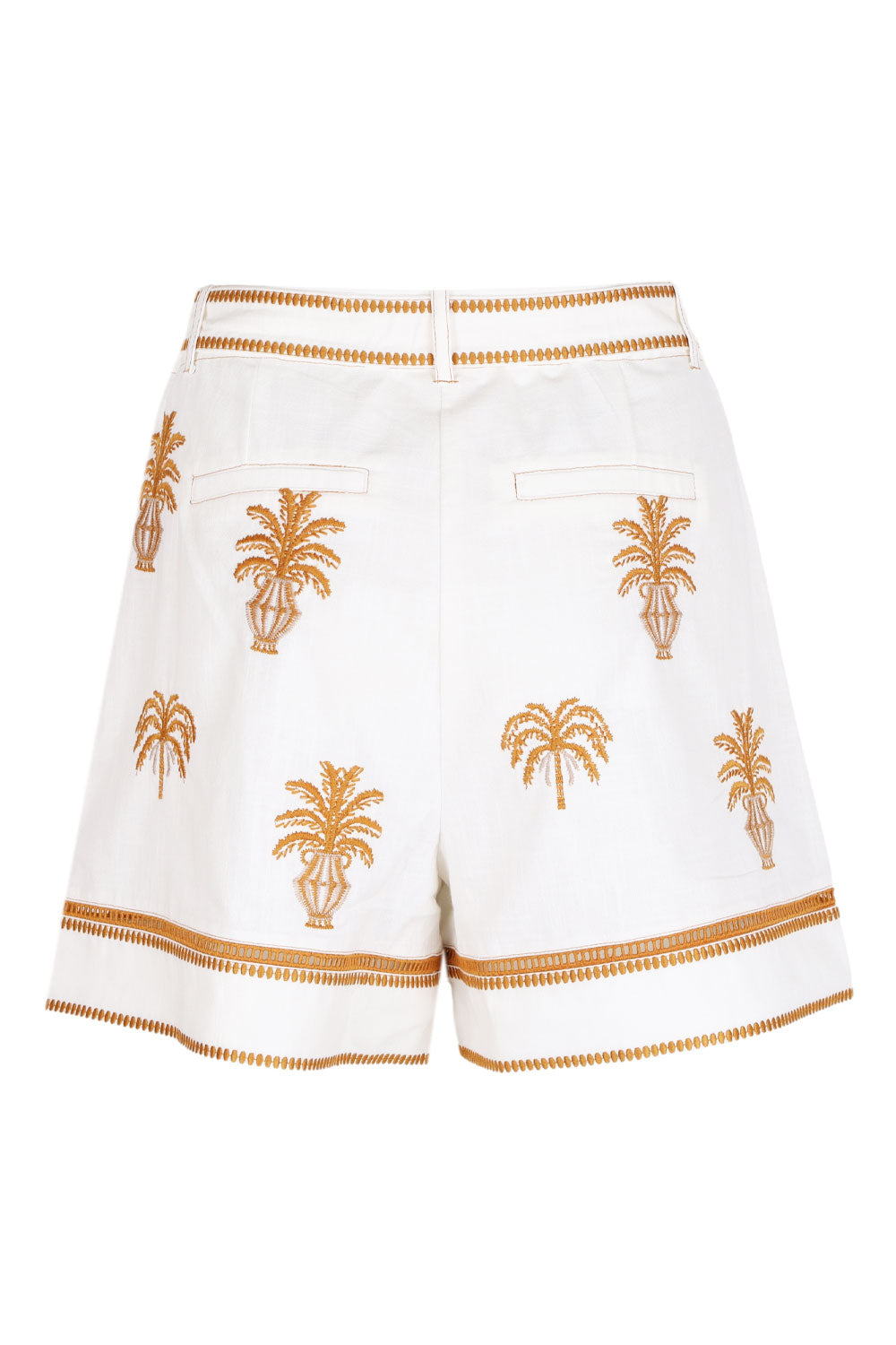 Load image into Gallery viewer, Dalla Palma Embroidered Resort Short
