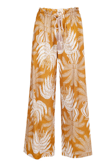 Dalla Palma Gathered Wide Leg Pant