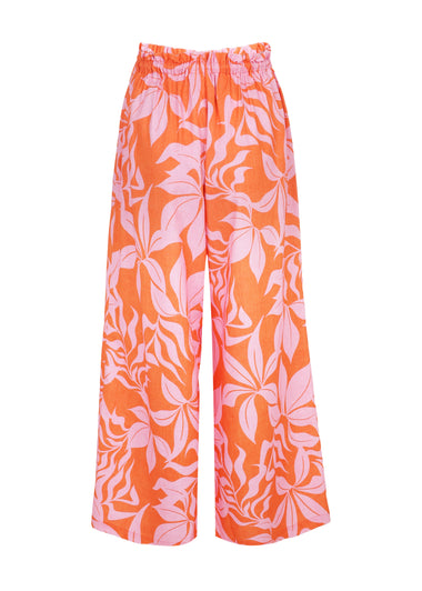 Gathered Wide Leg Pant Brasile