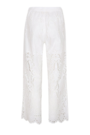 Lace Cropped Pant Merletti