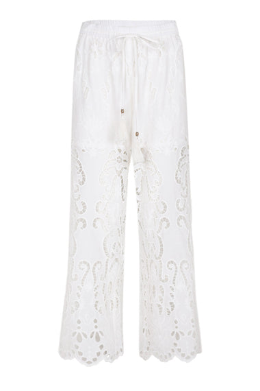 Lace Cropped Pant Merletti