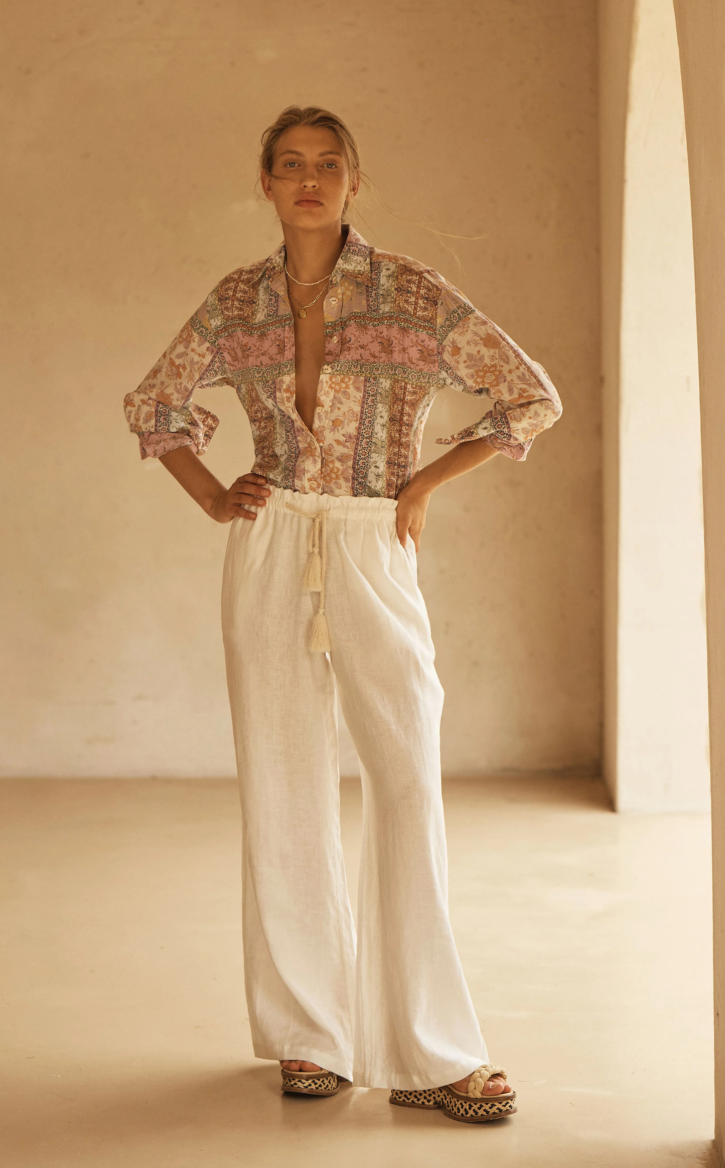 Load image into Gallery viewer, Long Sleeve Shirt Sontuosa - Top

