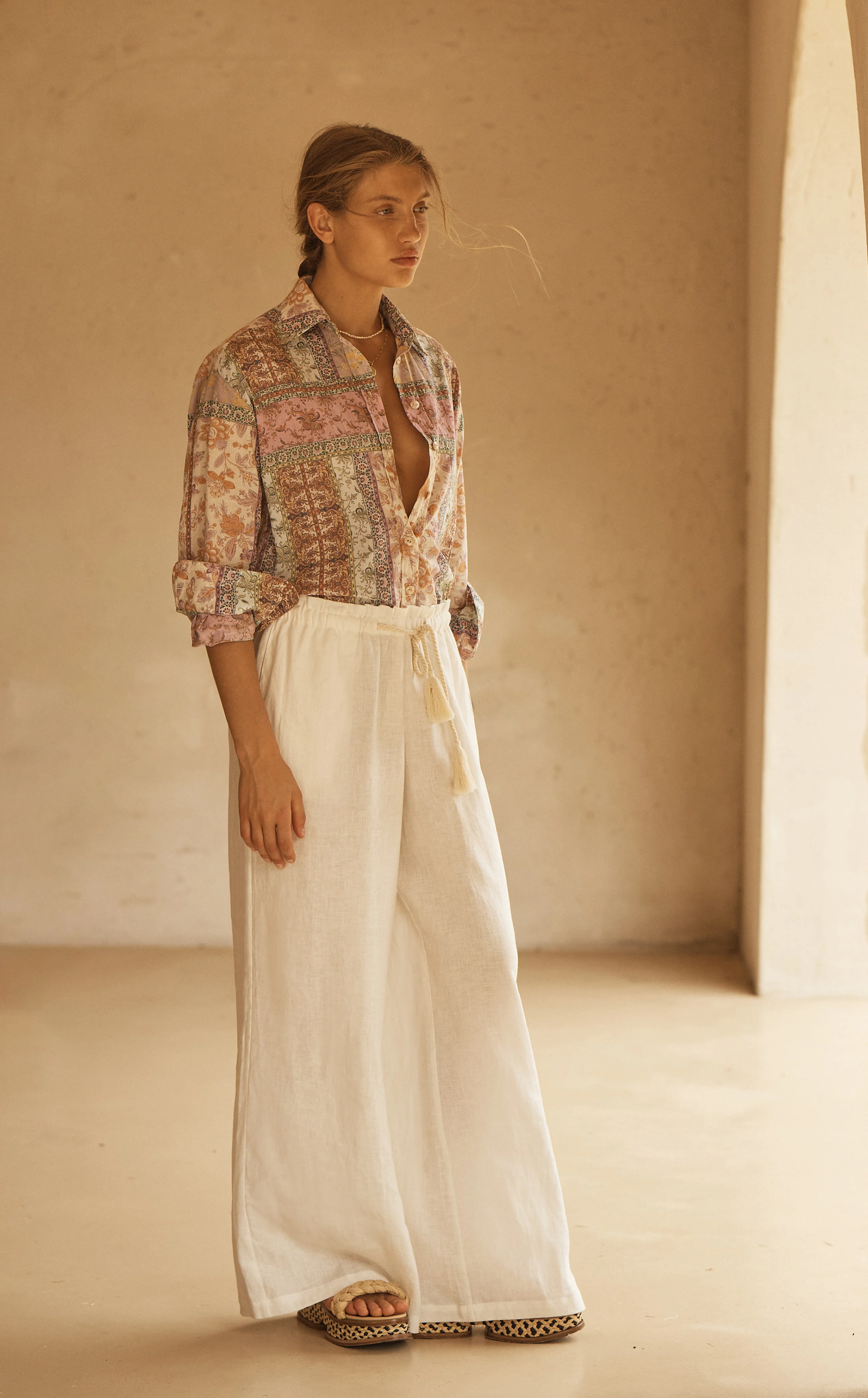 Load image into Gallery viewer, Long Sleeve Shirt Sontuosa - Top
