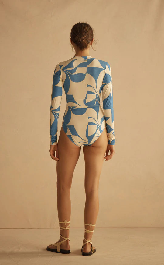 Load image into Gallery viewer, Panelled Long Sleeve One Piece Ipamena
