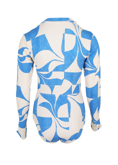 Panelled Long Sleeve One Piece Ipamena