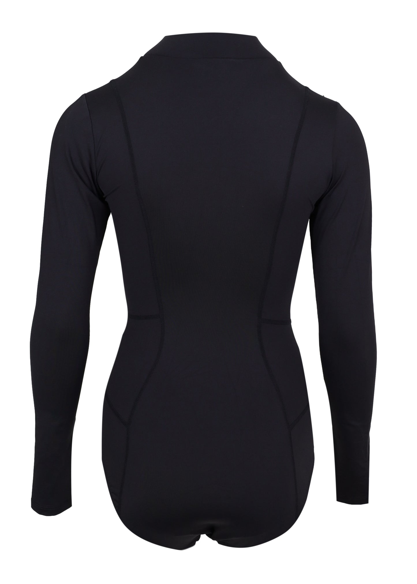 Load image into Gallery viewer, Panelled Long Sleeve One Piece Nero
