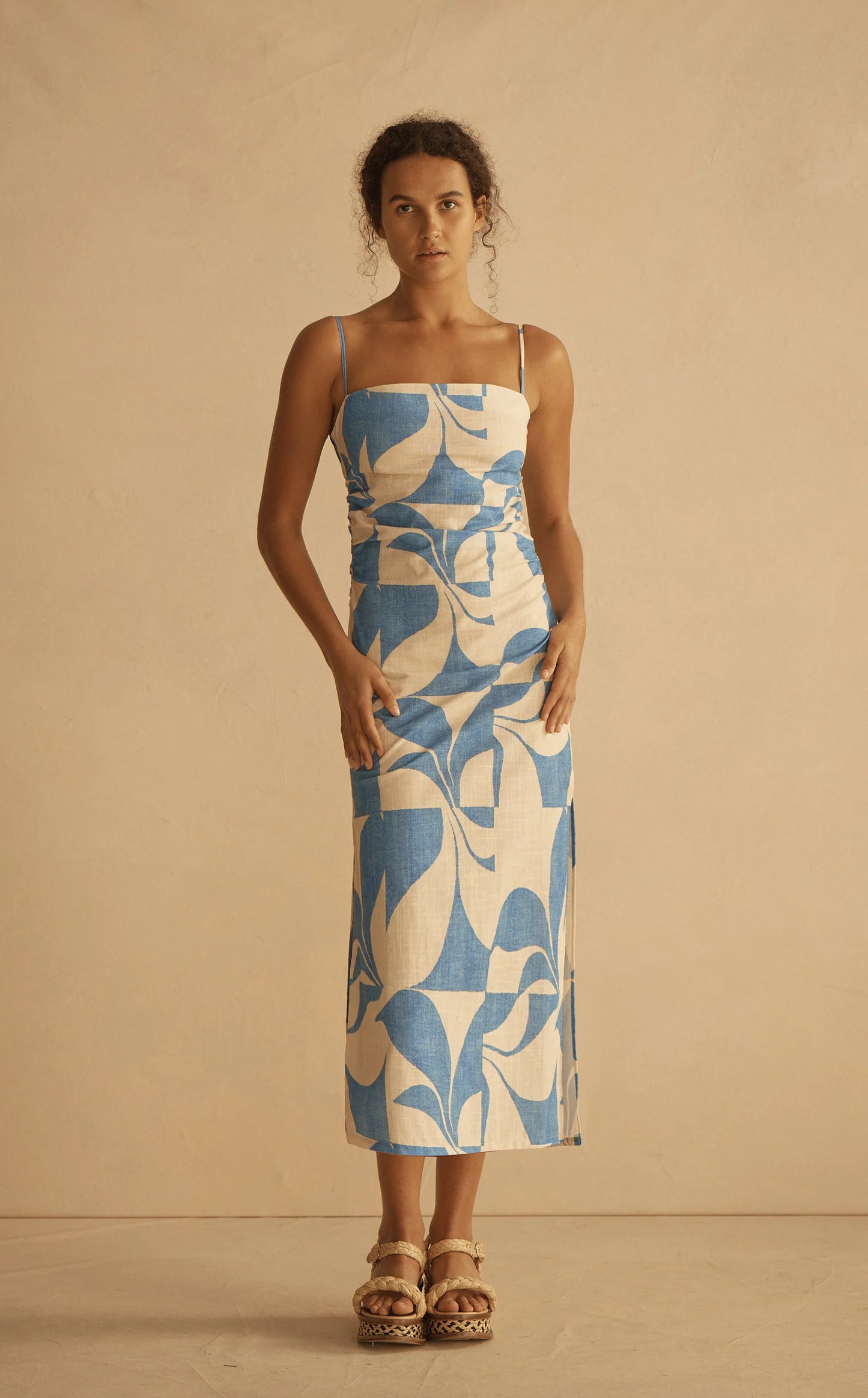 Ruched Slip Dress Ipanema