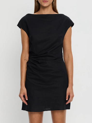 Azarea Mini Dress Black - Dress