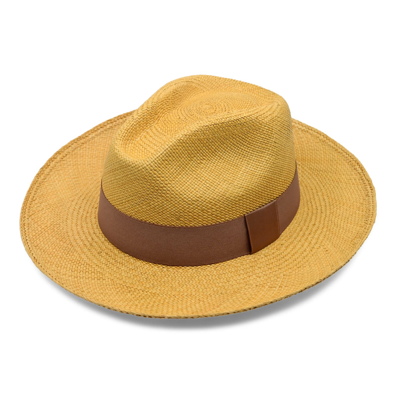 Azuay Clasico Dune Mens Hat With Pecan Band