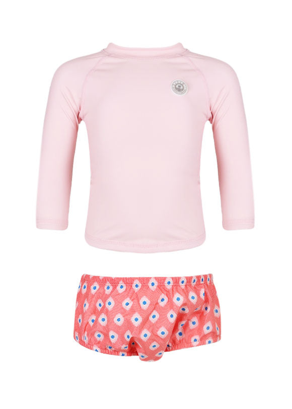 Load image into Gallery viewer, Baby Diaper Set Peach Mosaic
