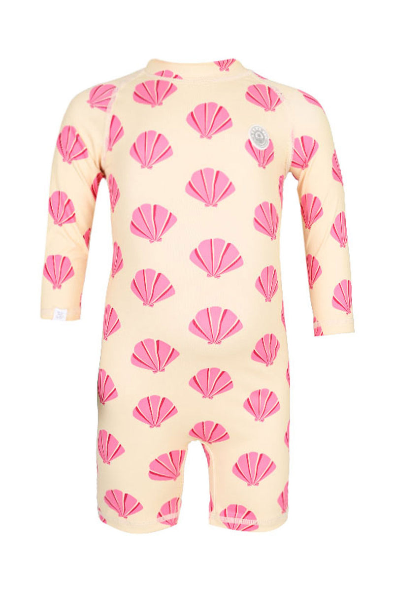 Baby Swimsuit Long Sleeve Beach Shells