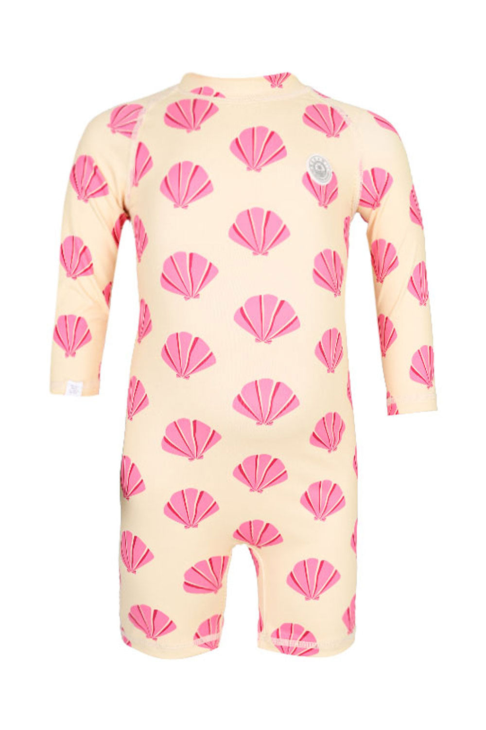 Load image into Gallery viewer, Baby Swimsuit Long Sleeve Beach Shells
