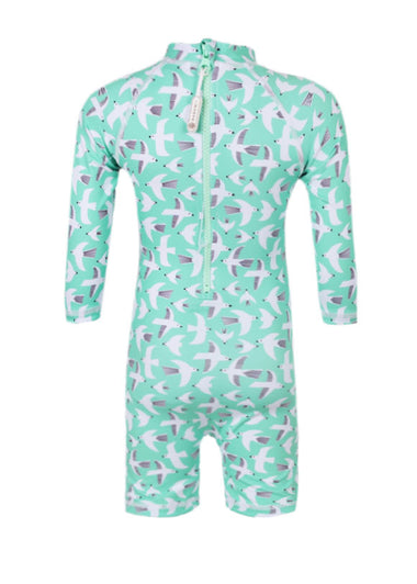Baby Swimsuit Long Sleeve Seagull Breeze