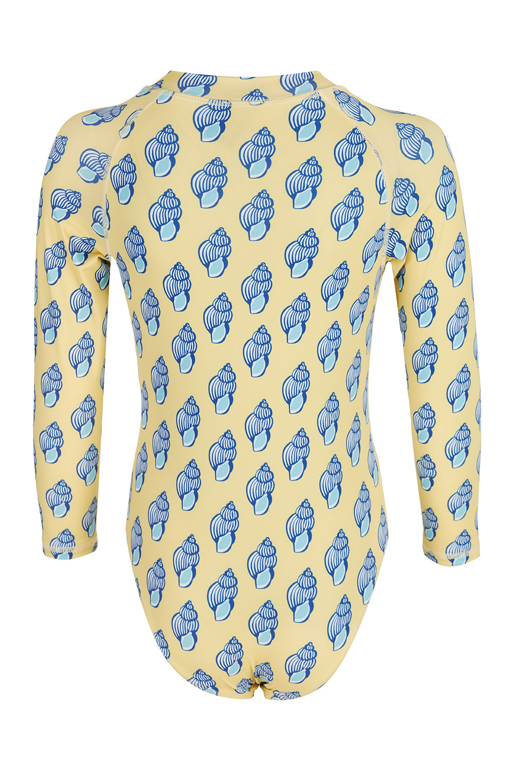 Load image into Gallery viewer, Girl Swimsuit Long Sleeve Sunny Shells
