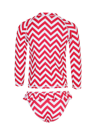 Girl Swimsuit Set Zigzag Riviera
