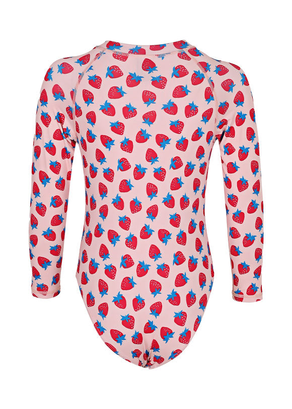Load image into Gallery viewer, Girls Swimsuit Long Sleeve Dolce Fragola

