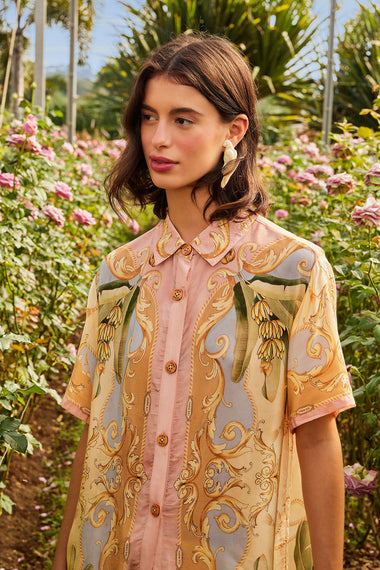 Banana Royalty Kaleidoscope Shirt