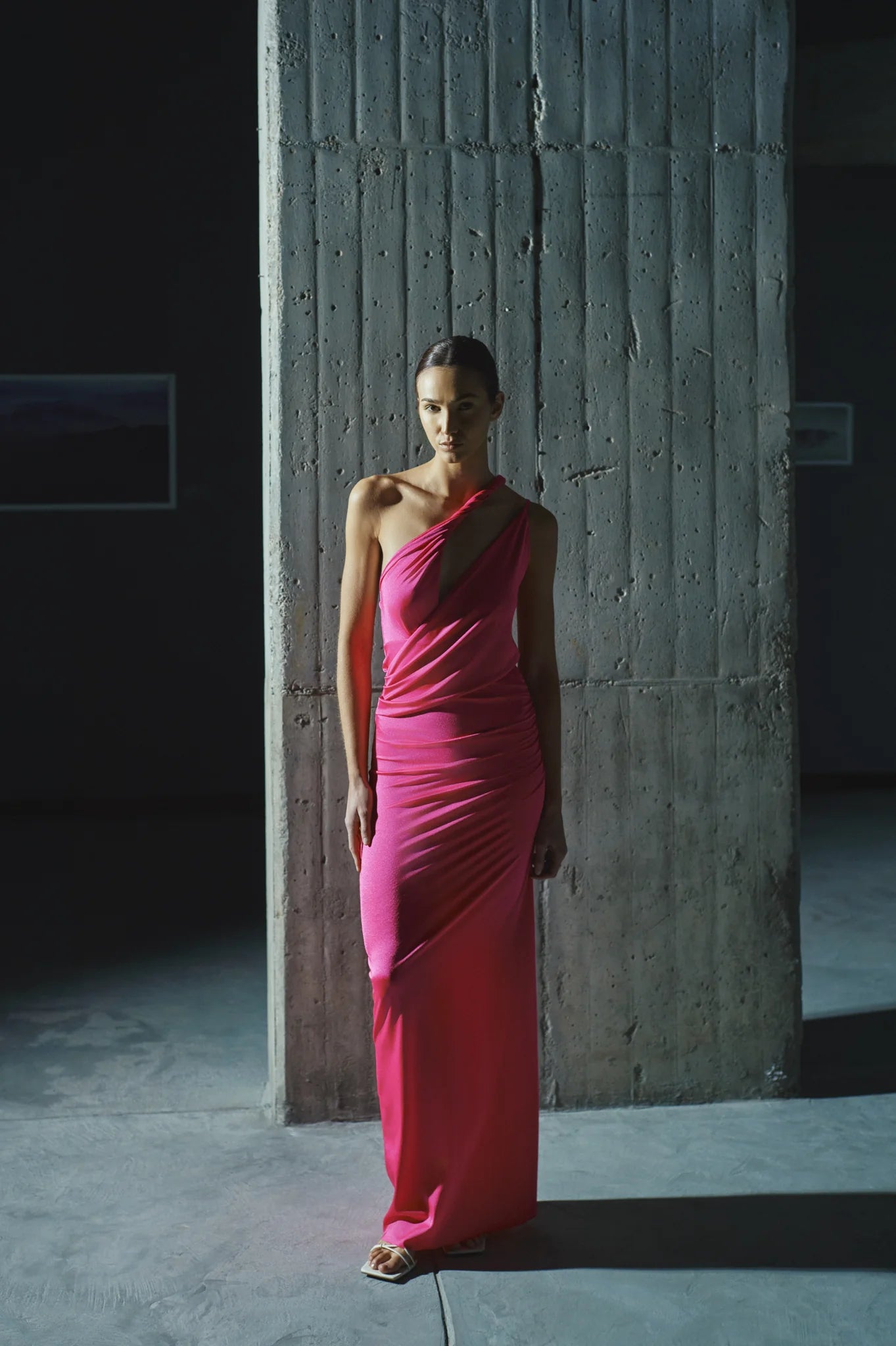 Load image into Gallery viewer, Lia Dress Fuscia - Dress
