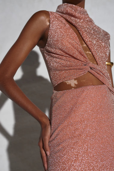 Mariah Dress Copper - Dress