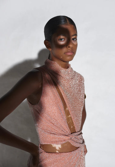 Mariah Dress Copper - Dress