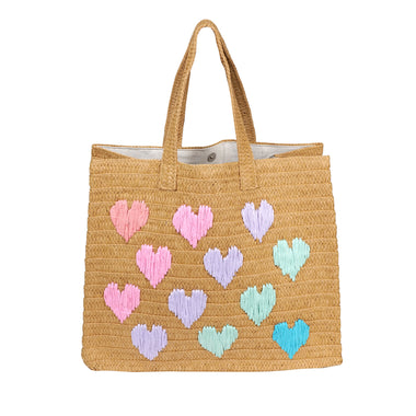 Be Mine Tote Sand/Pastel Rainbow - Bag
