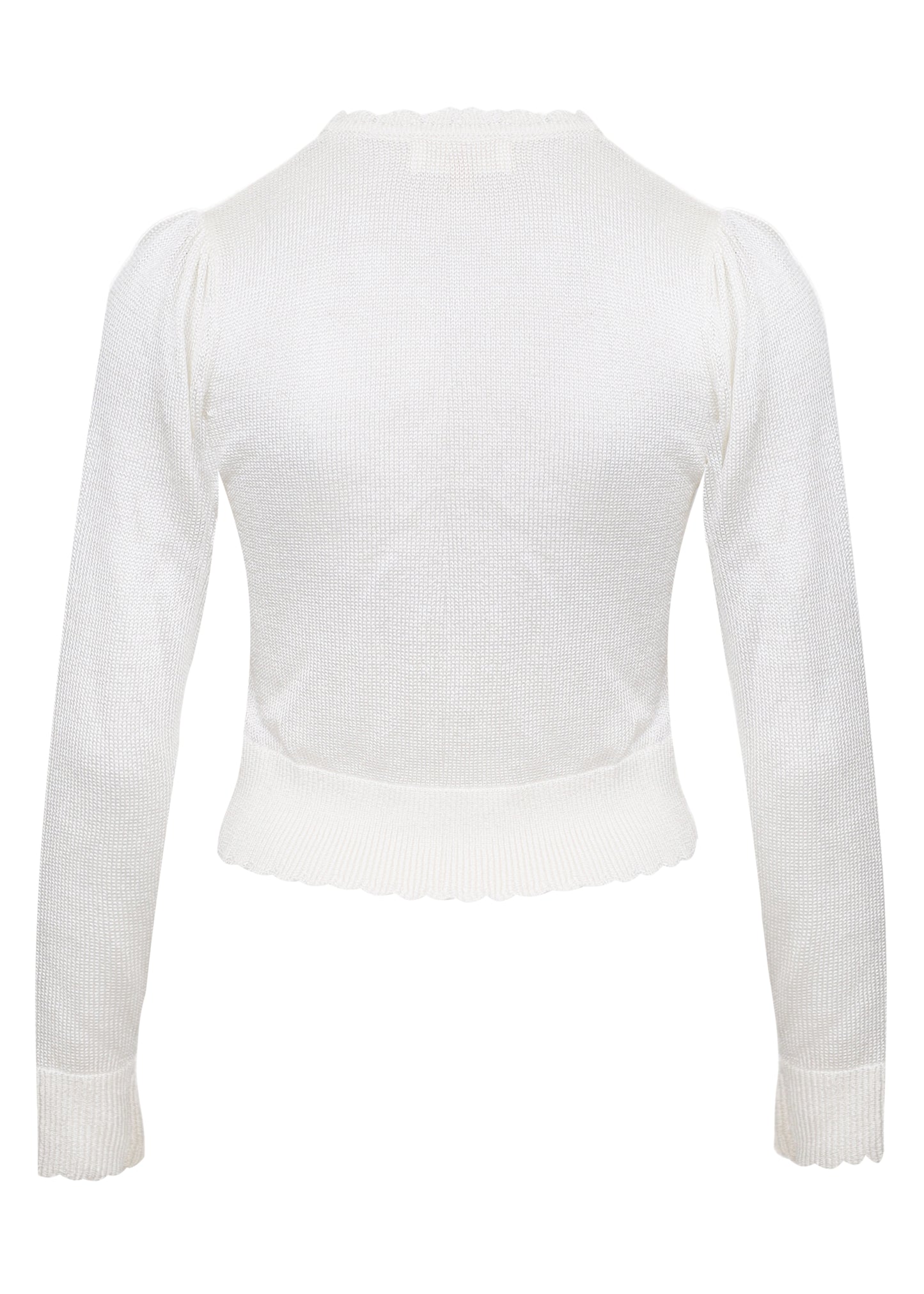 Load image into Gallery viewer, Audrey Cardigan White
