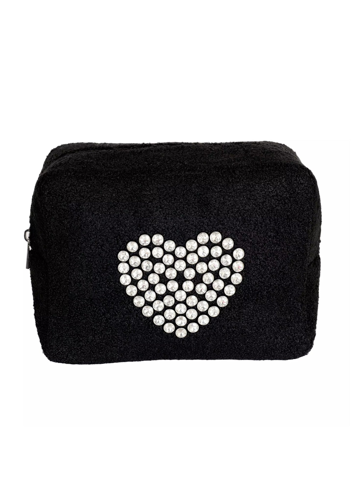 Heart Crystal Cosmetic Black