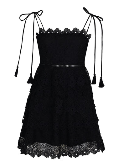 Jordan Lace Dress Black