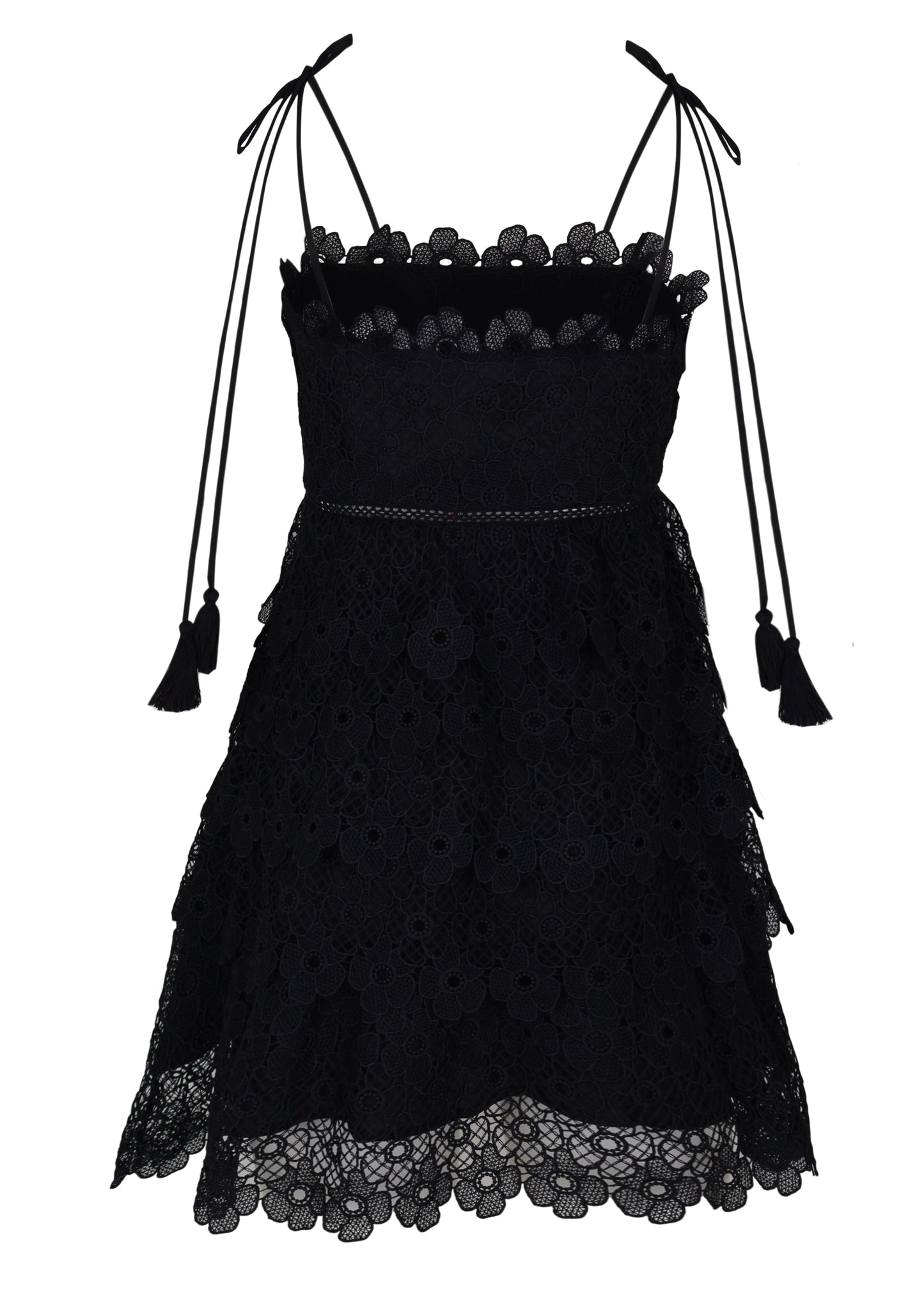 Load image into Gallery viewer, Jordan Lace Dress Black
