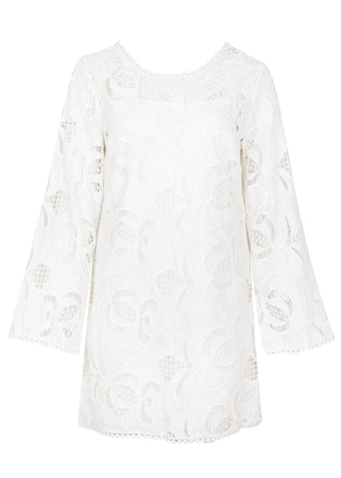Lagos Mini Dress White