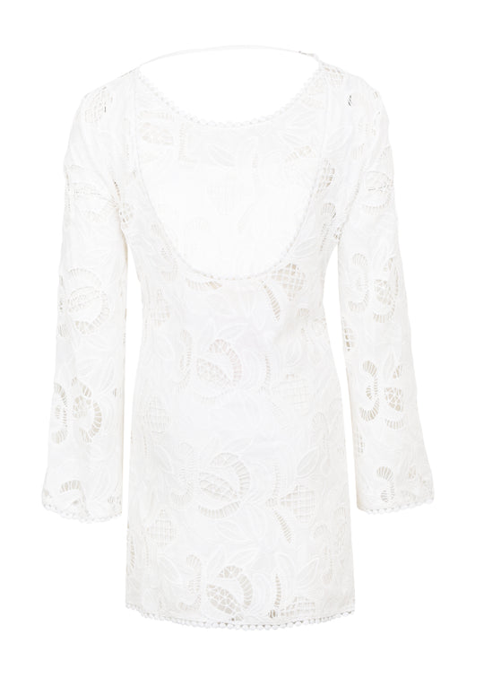 Load image into Gallery viewer, Lagos Mini Dress White
